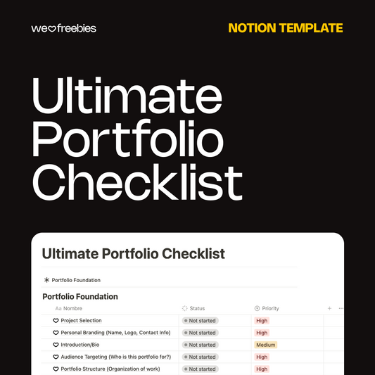 Ultimate Portfolio Checklist